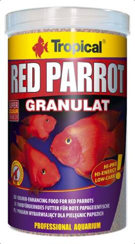 Tropical Red Parrot Granulat 1L