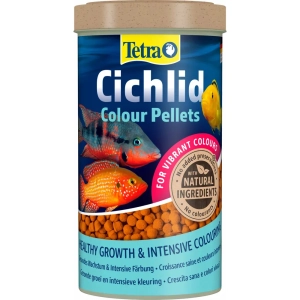 Tetra Cichlid Colour Pellets 500ml