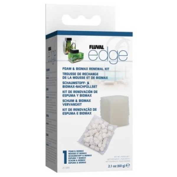 Fluval Edge - Svamp og Bio-max