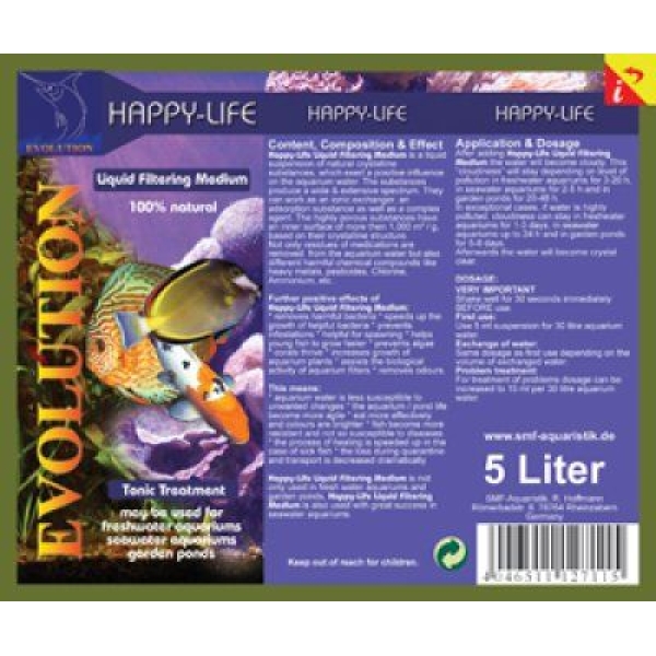 Happy-Life Filtermedium 5L