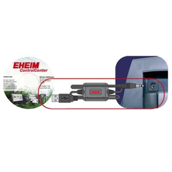 Eheim USB interface og controlcenter