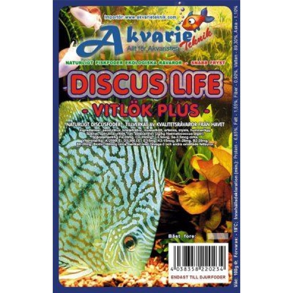 Discus Life Hvitløk 100g