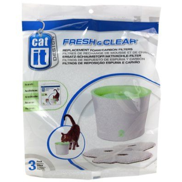 Catit Fresh and Clear 3L - Kullfilter
