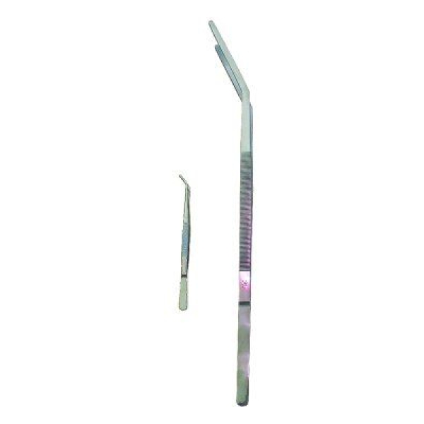 Pinsett 20cm vinkel
