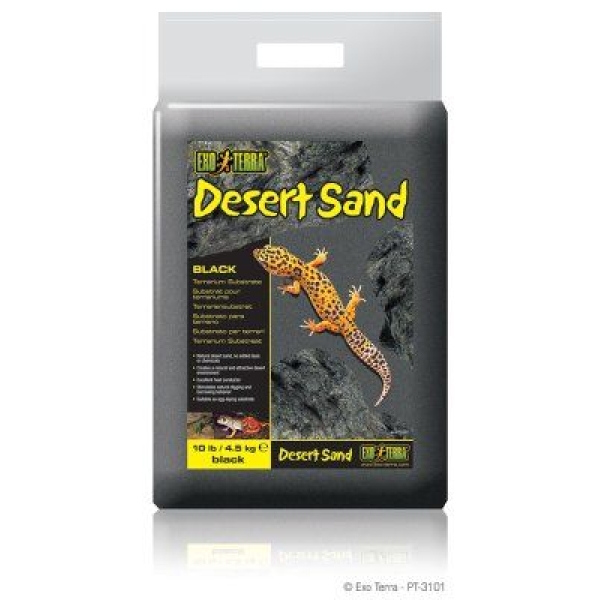 Exo Terra Desert Sand - Svart