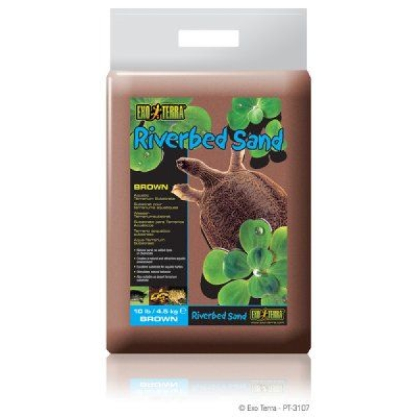 Exo Terra Riverbed sand - Brun