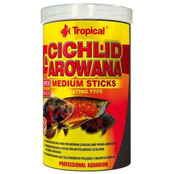 Tropical Cichlid & Arowana Sticks 1L - M