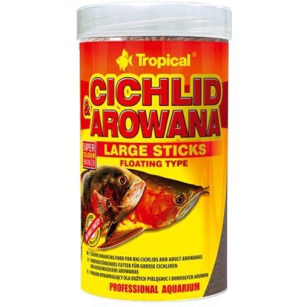 Tropical Cichlid & Arowana Sticks 250ml - L