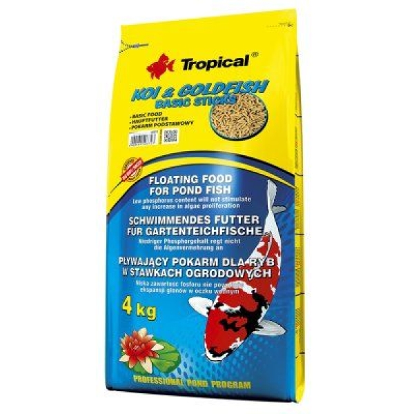 Tropical Koi & Goldfish Basic - 4kg