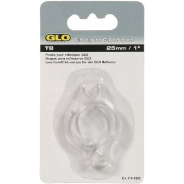 Clips til Glo 2stk - T8