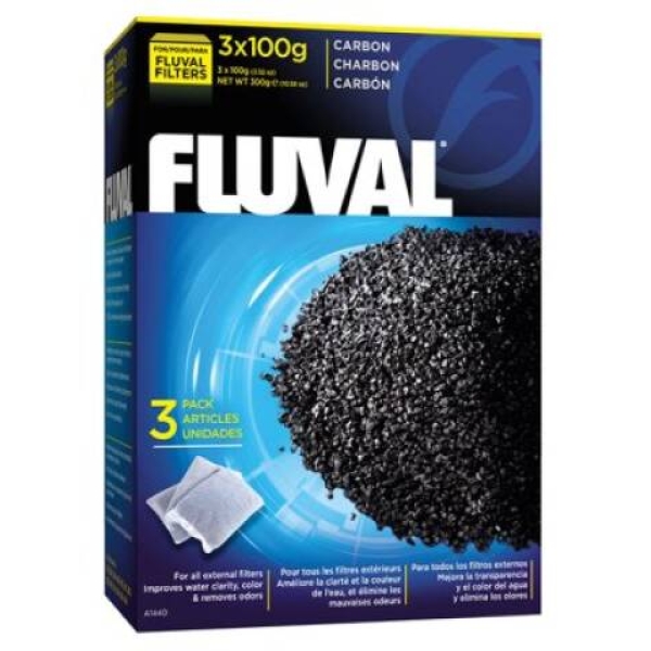 Fluval Carbon 3x100g