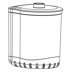Filterbeholder Turbo filter 1000/1500/2000