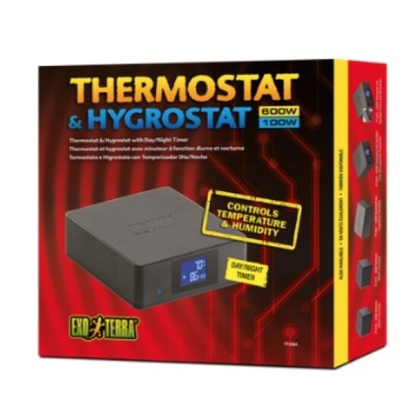 Exo Terra Termostat/Hygrostat 600w-100w