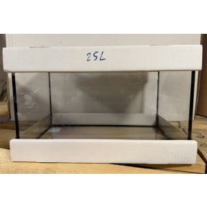 Helglass akvarie 25L 40x40x25cm
